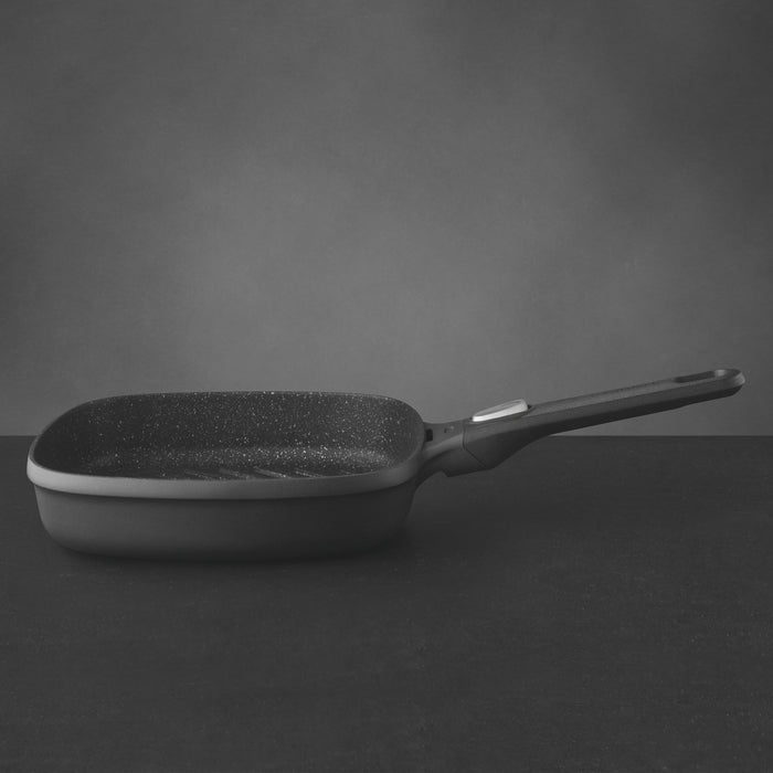 BergHOFF GEM Nonstick Cast Aluminum 10" Grill Pan, Black - Griddles & Grill Pans