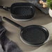 BergHOFF GEM Nonstick Cast Aluminum 10" Pancake Pan, Black - Griddles & Grill Pans