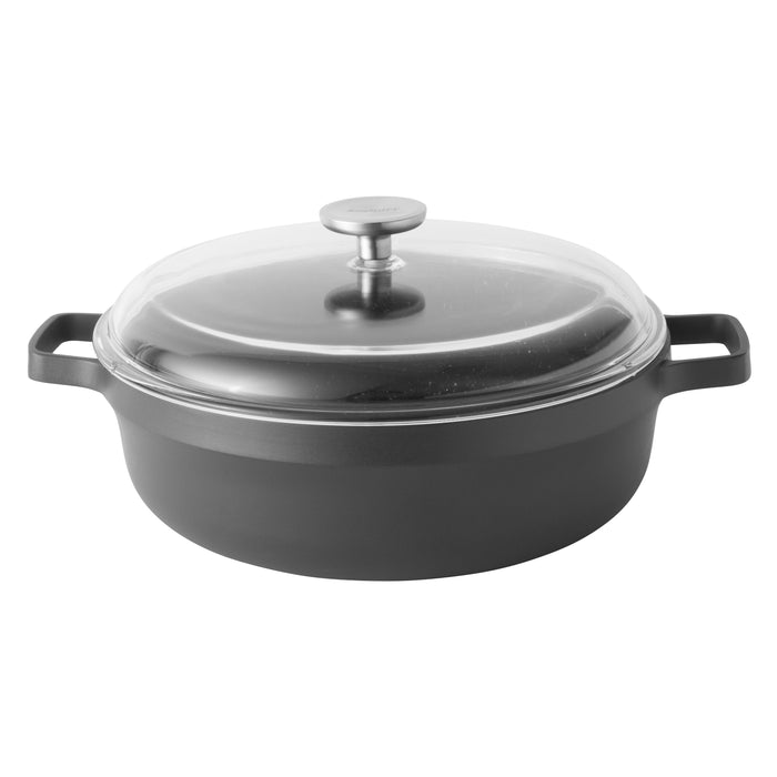 Smeg CKFD2811CRM Poêle à frire profonde 28 cm avec couvercle crème Smeg CKFD2811CRM Poêle à frire profonde 28 cm avec couvercle crème