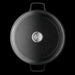 BergHOFF GEM Nonstick Cast Aluminum Two-Handle 11" Saute Pan 4.9qt., Glass Lid - Sauté Pans