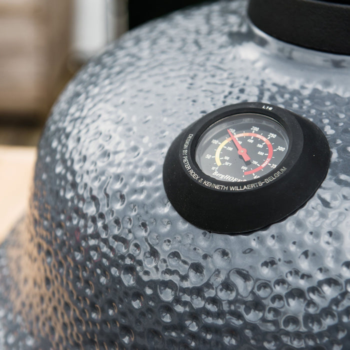 BergHOFF Ceramic 13" BBQ Bluestone Outdoor Grill, Grey - Outdoor Grills