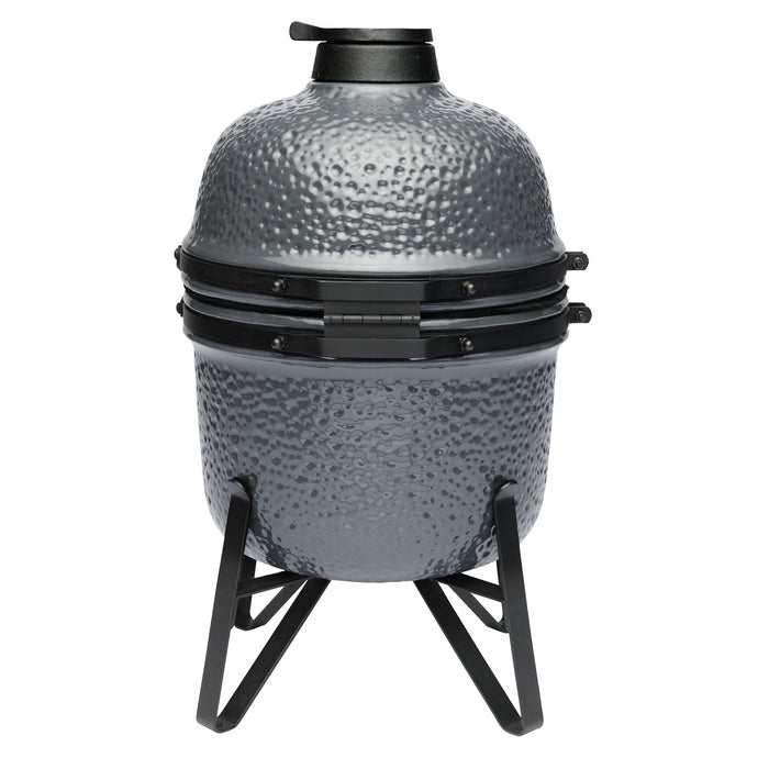 BergHOFF Ceramic 13" BBQ Bluestone Outdoor Grill, Grey - Outdoor Grills