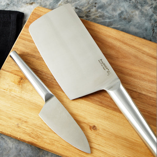 BergHOFF Straight 4pc 18/10 Stainless Steel Santoku Knife Set - Kitchen Knives