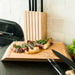 BergHOFF Ron 7" Stainless Steel Carving Knife, Black - Kitchen Knives