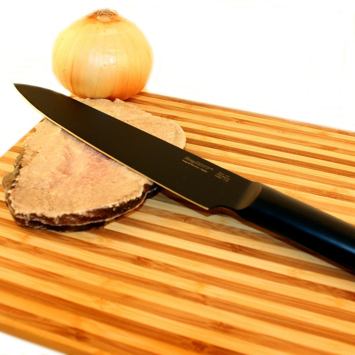 BergHOFF Ron 7" Stainless Steel Carving Knife, Black - Kitchen Knives