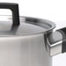 BergHOFF Ron 8" 18/10 Stainless Steel Covered Dutch Oven, 3.1 Qt - Stock Pots