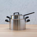 BergHOFF Ron 8" 18/10 Stainless Steel Covered Dutch Oven, 3.1 Qt - Stock Pots