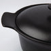 Image 3 of Ron 11" Cast Iron Covered Dutch Oven 5.5Qt, Black