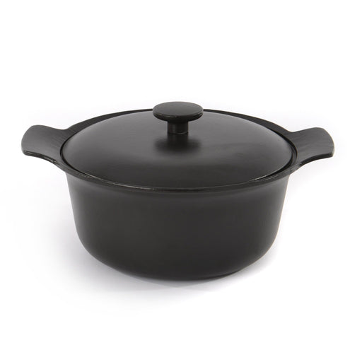 BergHOFF Ron 10" Cast Iron Dutch Oven 4.4Qt., Black - Stock Pots