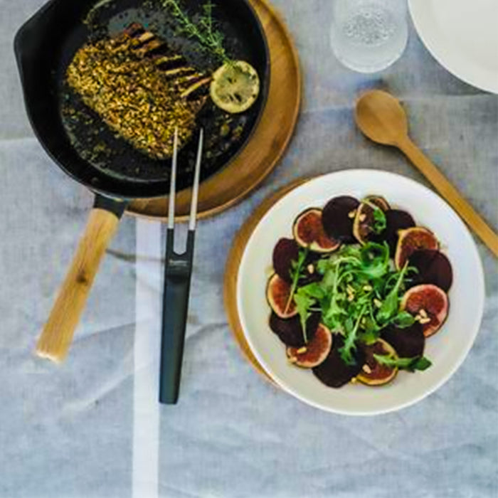 BergHOFF Ron Cast Iron 10.25" Fry Pan 2.6qt., Black - Skillets & Frying Pans