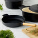 BergHOFF Ron Cast Iron 10.25" Fry Pan 2.6qt., Black - Skillets & Frying Pans