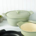 BergHOFF Ron 11" Cast Iron Dutch Oven 5.5Qt., Green - Dutch Ovens