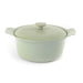BergHOFF Ron Cast Iron 10" Dutch Oven 4.4qt. with Lid, Green - Stock Pots