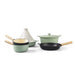 BergHOFF Ron Cast Iron 10" Dutch Oven 4.4qt. with Lid, Green - Stock Pots