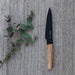 BergHOFF Ron 5" Stainless Steel Utility Knife, Wood Handle - Kitchen Knives