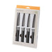 BergHOFF Leo 4.5" Stainless Steel Steak Knives, Set of 4, Gray - Kitchen Knives