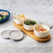 BergHOFF Leo 7pc Bamboo Covered Appetizer Set, 0.29qt. - Serving Trays