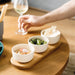 BergHOFF Leo 4pc Bamboo Appetizer Set, 0.29qt. - Serving Trays