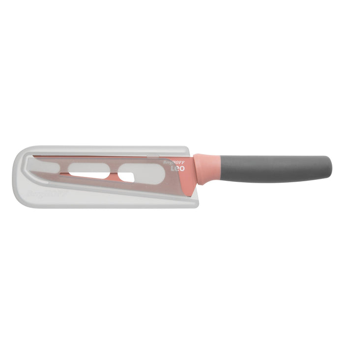 BergHOFF Leo 5" Stainless Steel Cheese Knife, Pink - Kitchen Knives
