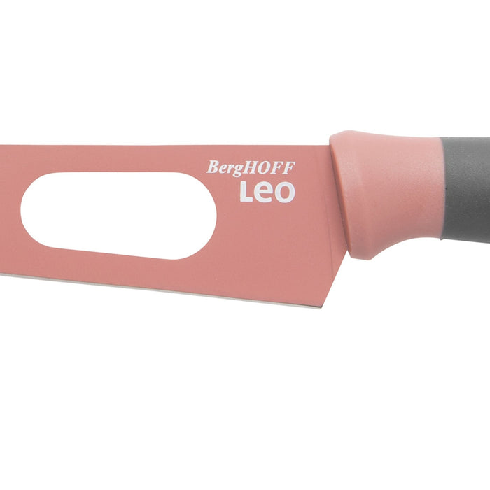 BergHOFF Leo 5" Stainless Steel Cheese Knife, Pink - Kitchen Knives