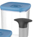 BergHOFF Leo 4Pc Vacuum Food Container Set, Blue - Food Storage Containers