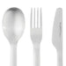 BergHOFF Leo 4Pc 18/10 Stainless Steel Travel Flatware Set & Pink Holder - Flatware Sets