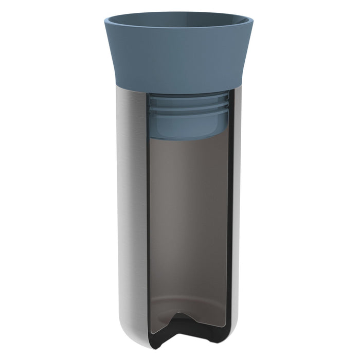 BergHOFF Leo 11.2oz 18/10 Stainless Steel Thermal Mug, Blue - Thermoses