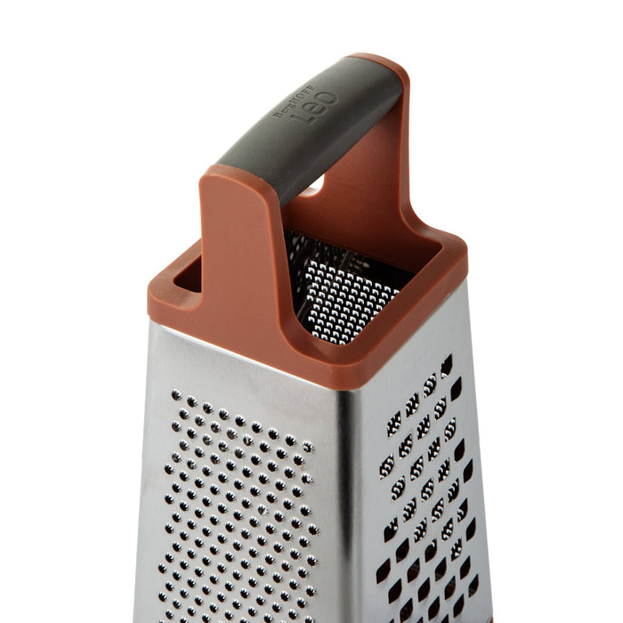 BergHOFF Leo 4-sided Box Grater, Red - Food Graters & Zesters