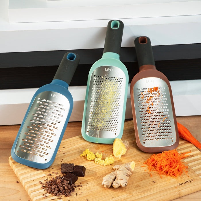 BergHOFF Leo Fine Paddle Grater 10.75", Green - Food Graters & Zesters