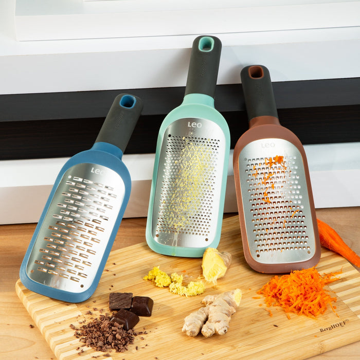 BergHOFF Leo Double-sided Ribbon Paddle Grater, 10.75" - Food Graters & Zesters