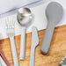 BergHOFF Leo 4Pc 18/10 Stainless Steel Travel Flatware Set & Grey Holder - Flatware Sets