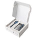 BergHOFF Leo 5Pc Travel Set with Dual Lunch Pot and Flatware, Blue - Lunch Boxes & Totes