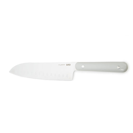 BergHOFF Leo Glints Stainless Steel Santoku Knife 7", Spirit - Kitchen Knives