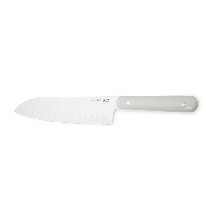 BergHOFF Leo Glints Stainless Steel Santoku Knife 7", Spirit - Kitchen Knives