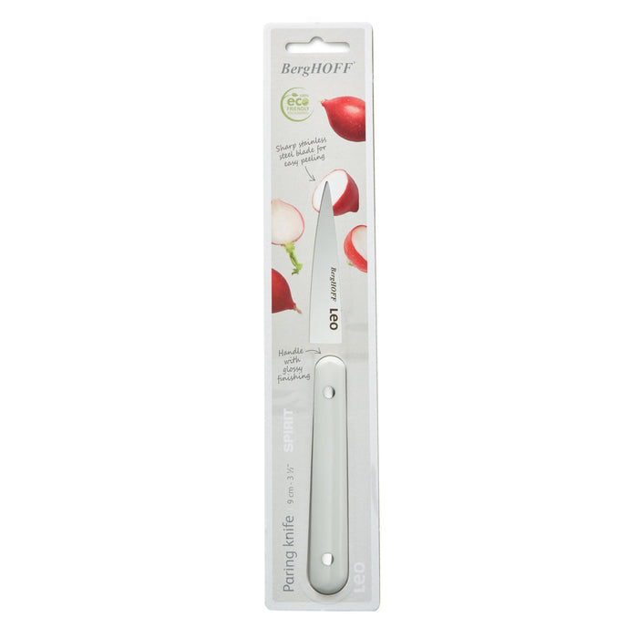 BergHOFF Leo Glints Stainless Steel Paring Knife 3.5", Spirit - Kitchen Knives