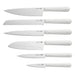 BergHOFF Leo Glints Stainless Steel 7Pc Knife Block Set, Spirit - Knife Blocks & Holders