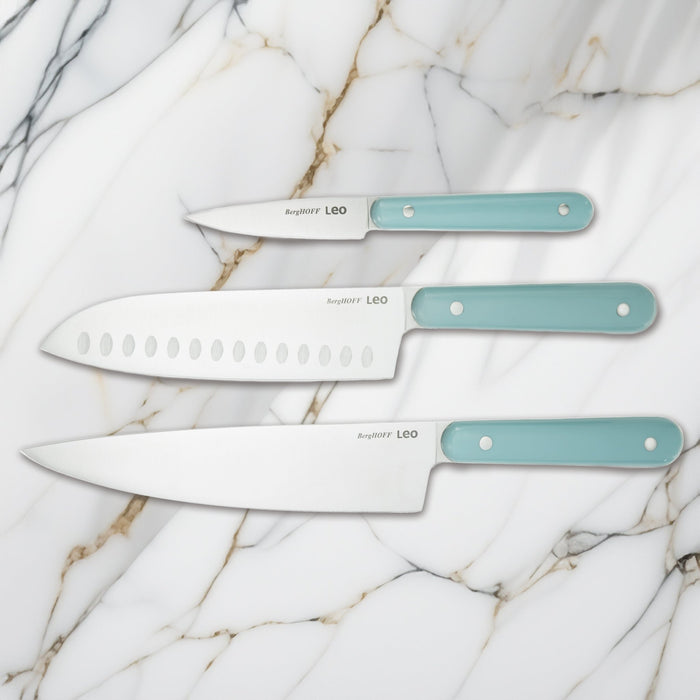BergHOFF Leo Glints Stainless Steel Paring Knife 3.5", Slate - Kitchen Knives
