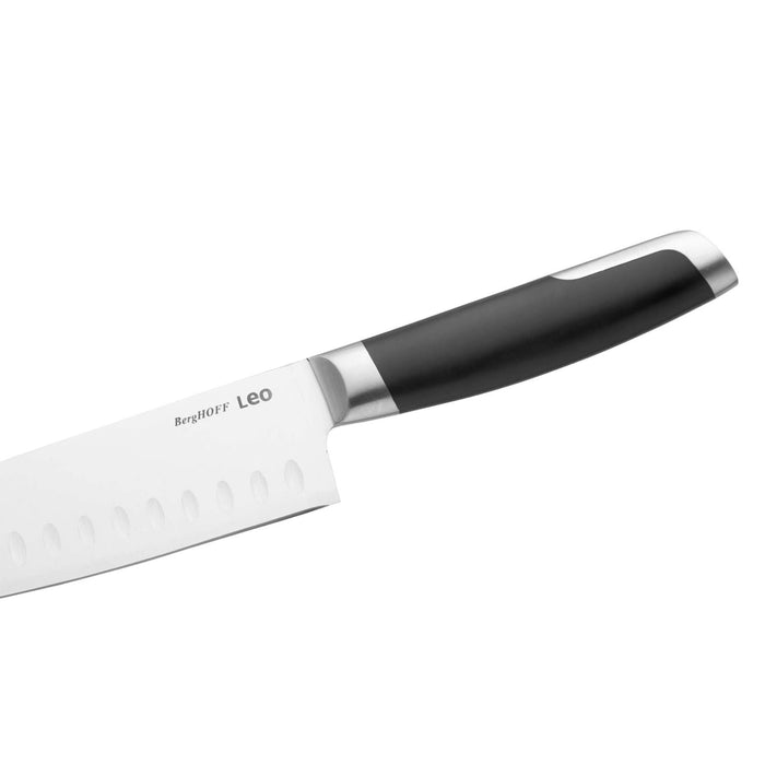 BergHOFF Leo Graphite Stainless Steel Santoku Knife 7" - Kitchen Knives