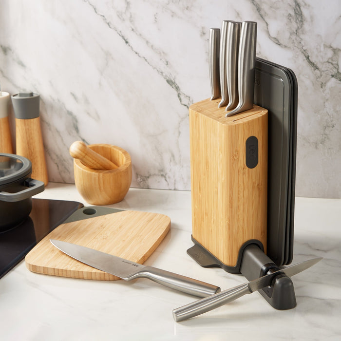 BergHOFF Leo Legacy Stainless Steel 11Pc Knife Block Set - Knife Blocks & Holders