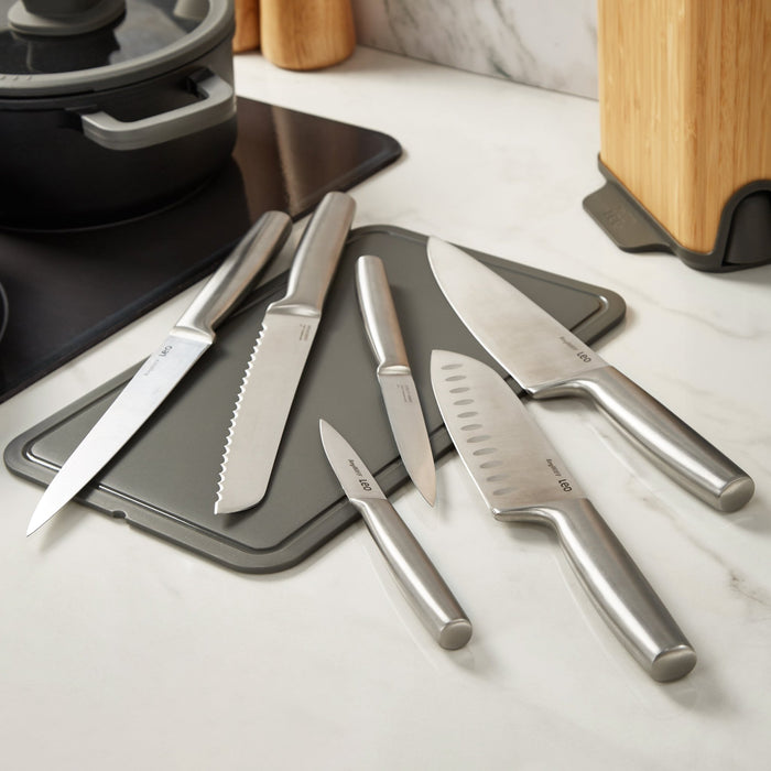 BergHOFF Leo Legacy Stainless Steel 11Pc Knife Block Set - Knife Blocks & Holders