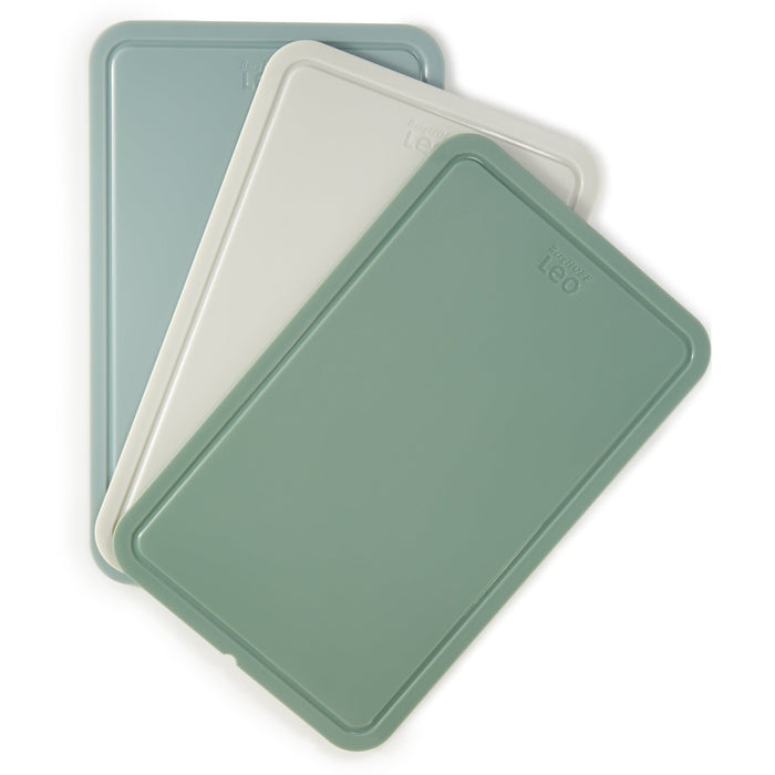 BergHOFF Leo Legacy 3Pc PP Cutting Board Set 12.5", Multicolor - Cutting Boards