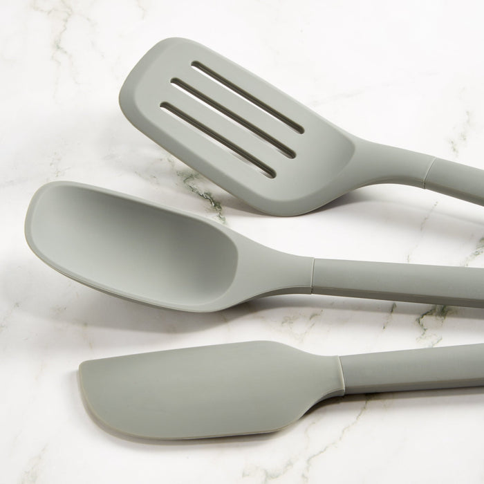 BergHOFF Balance Nonstick Silicone Slotted Turner 13.75" - Kitchen Tools & Utensils