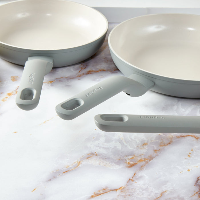 BergHOFF Balance Nonstick Ceramic Frying Pan 8", Moonmist - Skillets & Frying Pans