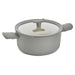 BergHOFF Balance Nonstick Ceramic Stockpot 10", 4.6qt. With Glass Lid, Moonmist - Stock Pots