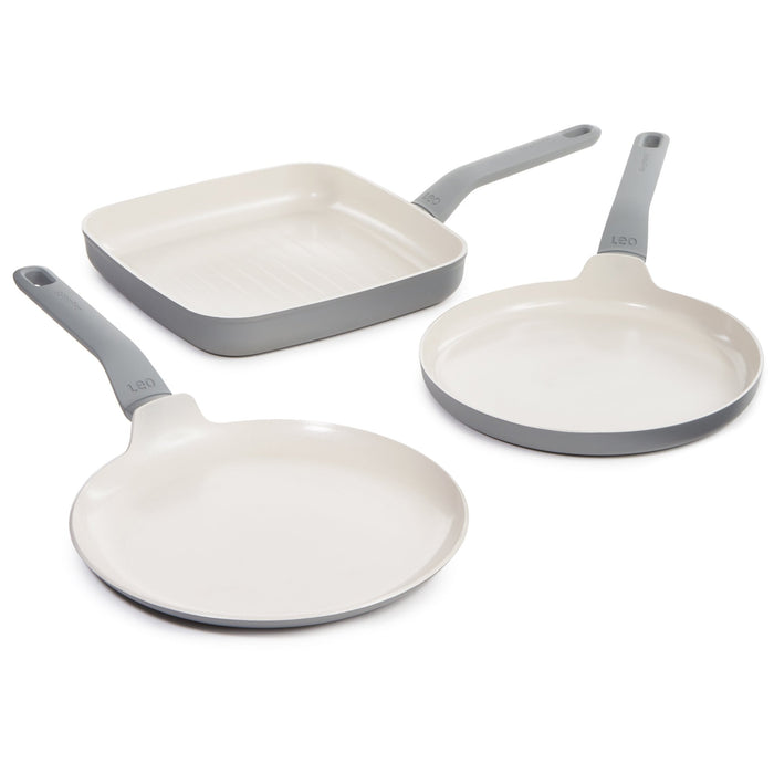 BergHOFF Balance Nonstick Ceramic Pancake Pan 10.25", Moonmist - Skillets & Frying Pans
