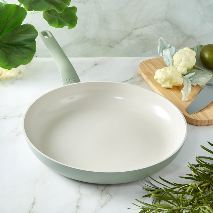BergHOFF Balance Nonstick Ceramic Frying Pan 12", Sage - Skillets & Frying Pans