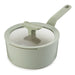 BergHOFF Balance Nonstick Ceramic Saucepan 7", 2.1qt. With Glass Lid, Sage - Saucepans