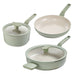 BergHOFF Balance Nonstick Ceramic Saucepan 7", 2.1qt. With Glass Lid, Sage - Saucepans