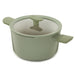 BergHOFF Balance Nonstick Ceramic Stockpot 10", 4.6qt. With Glass Lid, Sage - Stock Pots