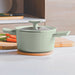 BergHOFF Balance Nonstick Ceramic Stockpot 10", 5.8qt. With Glass Lid, Sage - Stock Pots